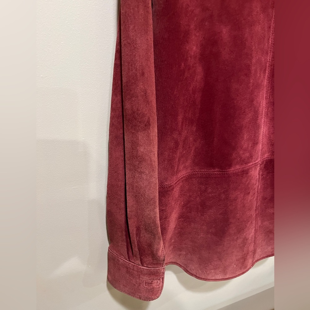 Pig suede jacket - Picture 9 of 14